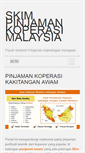 Mobile Screenshot of pinjamankoperasi.org